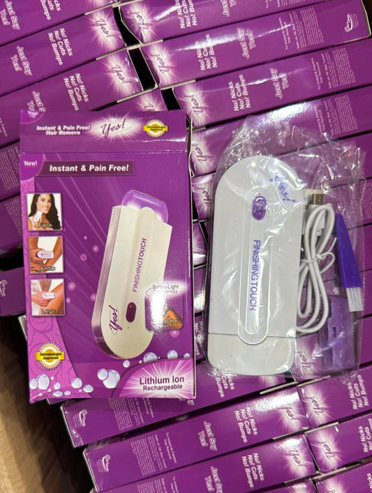 Finishing Touch Hair Remover – Painless & Easy Hair Removal Machine