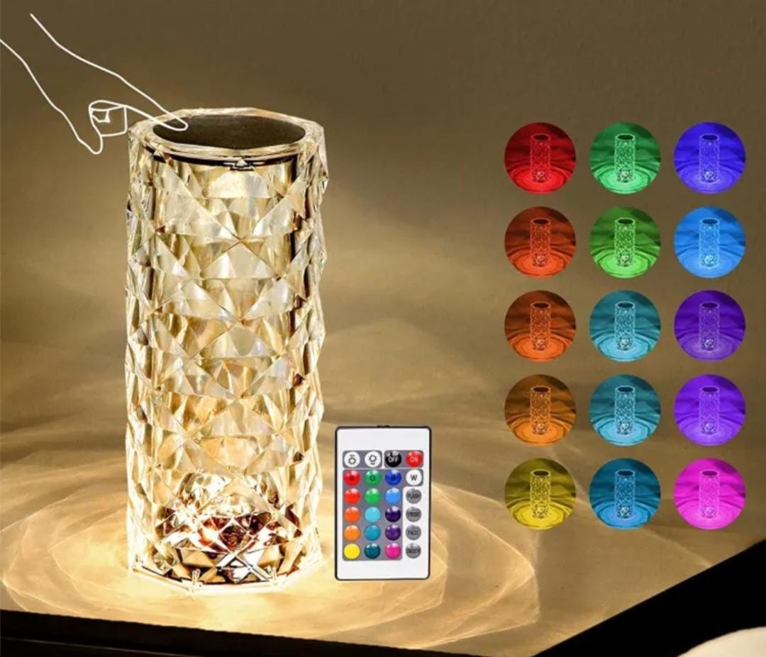 LED Crystal Lamp – Modern Room Light