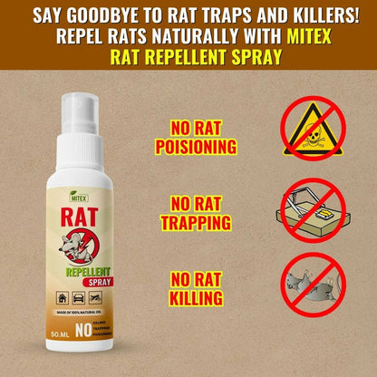 Natural Rat Repellent Spray – 50ml | Herbal Rodent Control