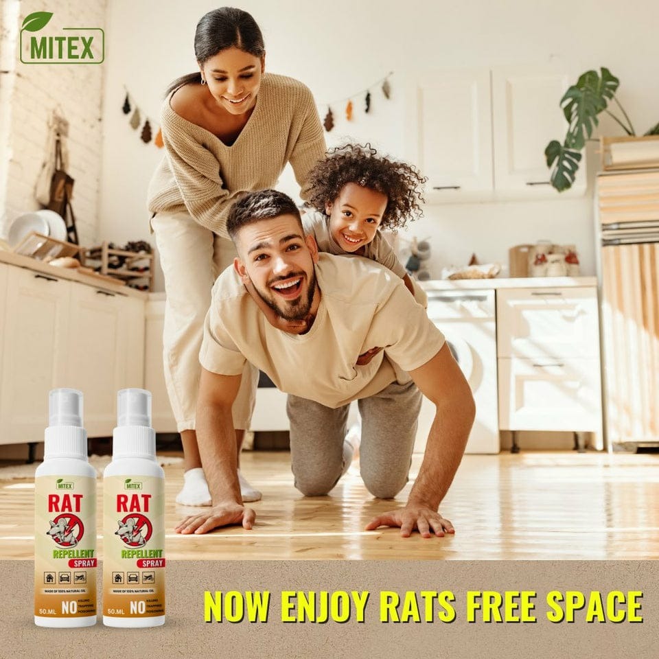 Natural Rat Repellent Spray – 50ml | Herbal Rodent Control