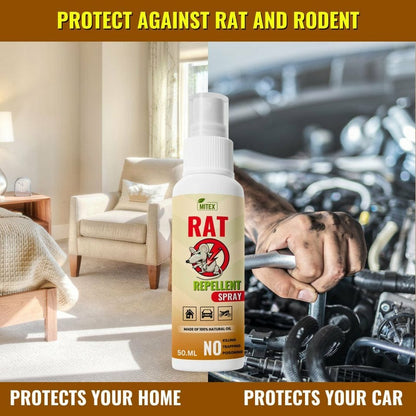 Natural Rat Repellent Spray – 50ml | Herbal Rodent Control